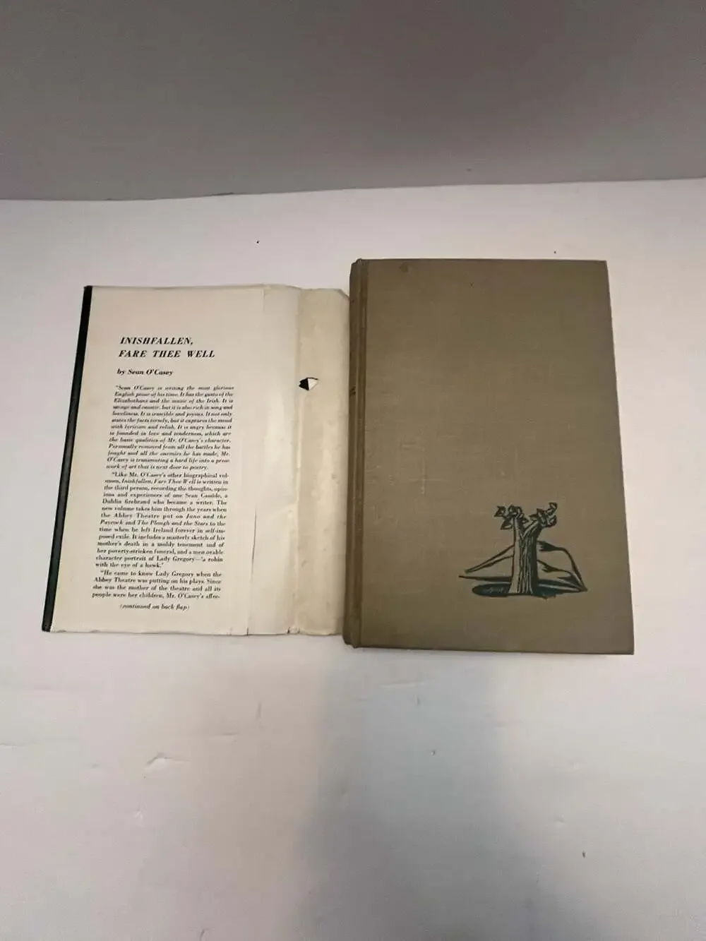 Inishfallen, Fare Thee Well by Sean O'Casey Hardcover (1949)